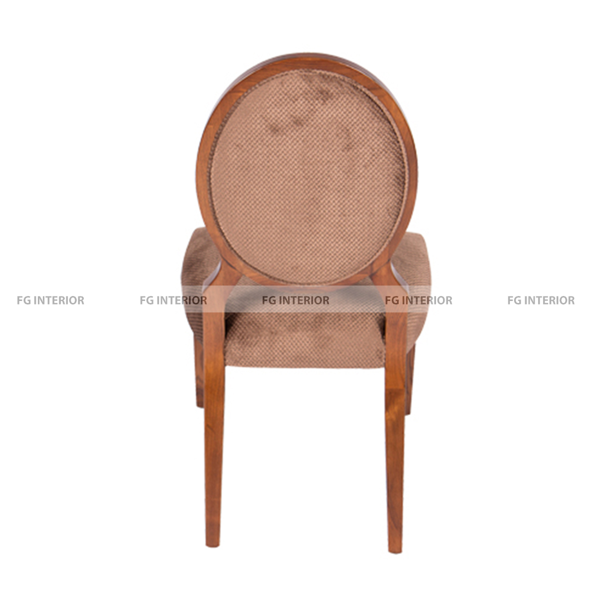 Ghế gỗ nhà hàng đệm nỉ MOON