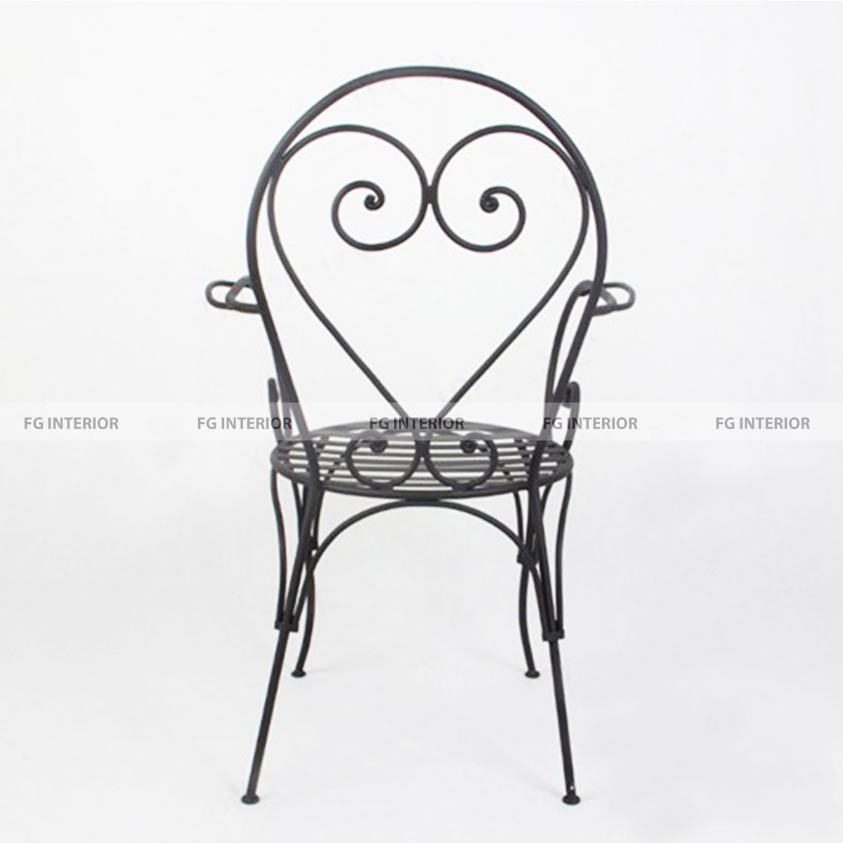 Ghế sắt mỹ thuật GMT09