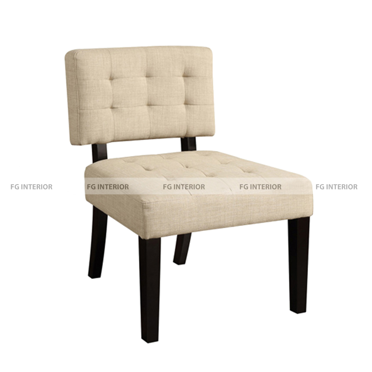 Ghế gỗ bọc nỉ/da FM13