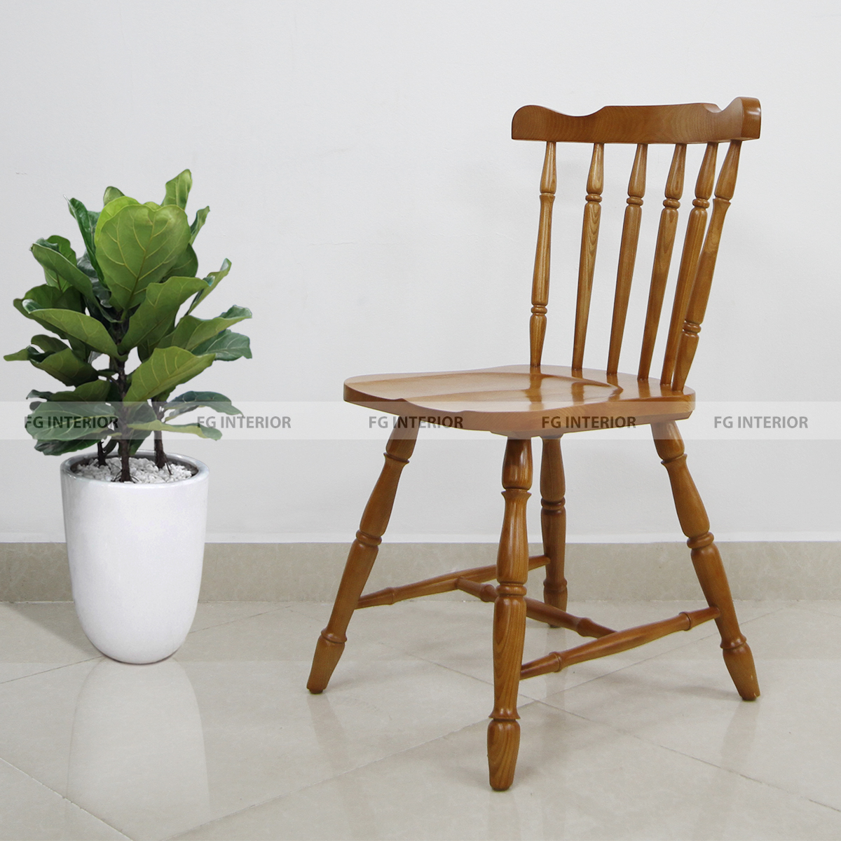 Ghế gỗ cafe cổ điển GCD01s